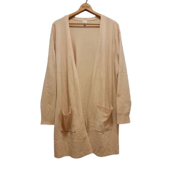 Peach Longline Cardigan XXL Soft Cozycore 90s Y2K by A New Day #085 - Picture 1 of 10